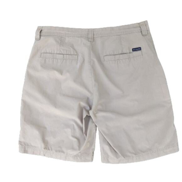 Columbia Men's Khaki Cotton Shorts 34 - Picture 4 of 9